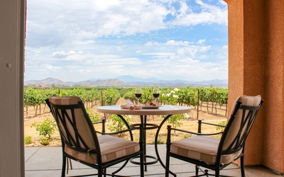 Carter Estate Winery, Californien - Room Patio