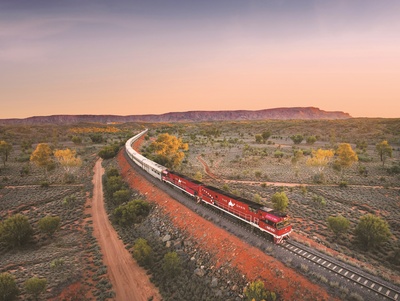 The Ghan -MacDonnell Ranges, Northern Terrirory