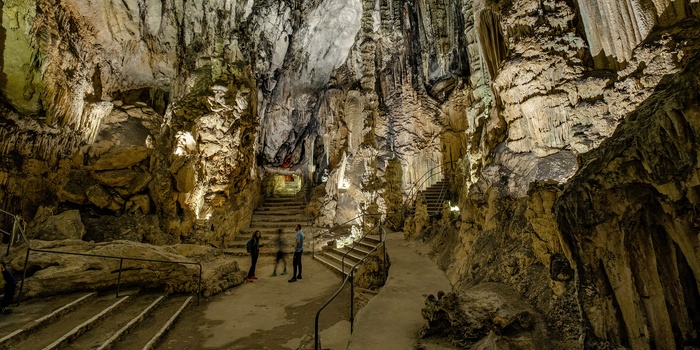 Grotten/drypstenshulen Cuevas de Arta på Mallorca