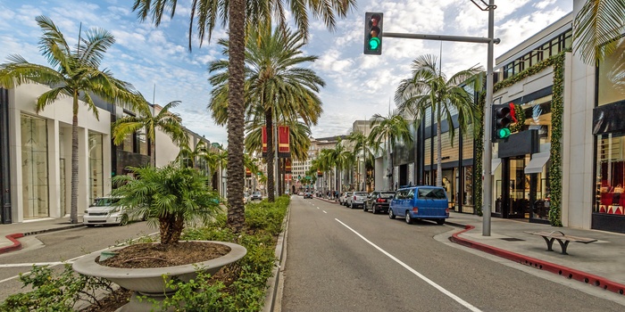 Rodeo Drive i Los Angeles
