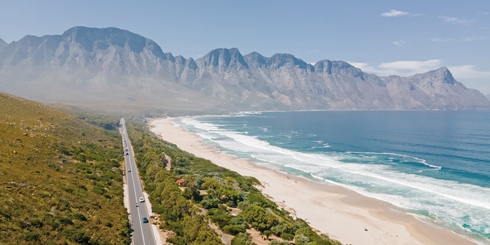 Sydafrika´s Garden Route ved Kogelbay stranden