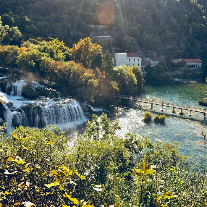 Krka National Park i Dalmatien - Foto Pika Zvan Unsplash