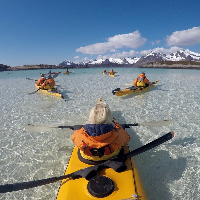 Kayak i Lofoten Svinøya Rorbuer - Norge