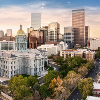 Downtown Denver, Colorado i USA