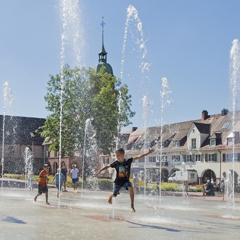 Markedspladsen i Freudenstadt - © Stadt Freudenstadt – Foto Heike Butschkus