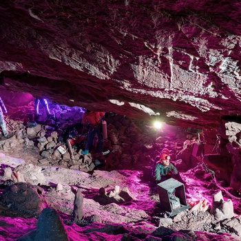 Goughs Cave i Cheddar Gorge and Caves i Somerset, Sydengland