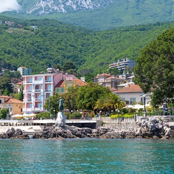 Hotel i Opatija i Kvarnerbugten, Kroatien