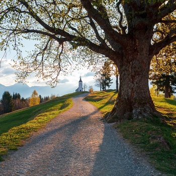 Jamnik Kirke i Slovenien