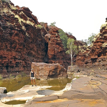 Jofree Gorge i Karijini National Park, Western Australia