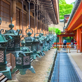 Helligdommen Kasuga Taisha Shrine i Nara, Japan