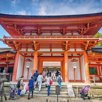 Helligdommen Kasuga Taisha Shrine i Nara, Japan