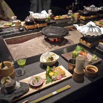 Mad på ryokan - Kaiseki måltid, Japan AS