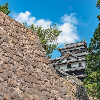 Matsue Slot i det sydlige Japan