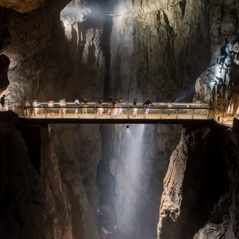 Skocjan-grotten i Slovenien