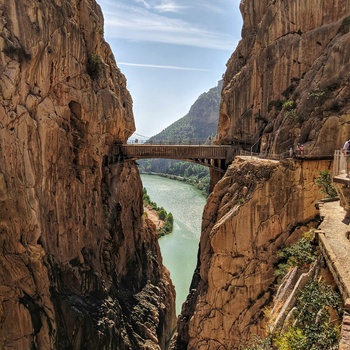 El Caminito del Rey eller The King's Little Path - en vandretur gennem kløften El Chorro, Andalusien - Foto: Vicki Garside Unsplash