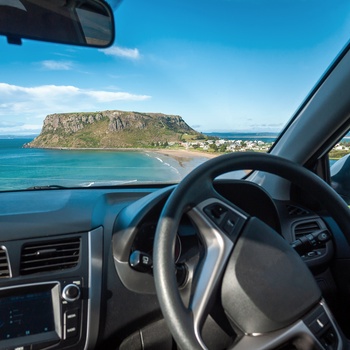 Kystbyen Stanley og The Nut på Tasmanien