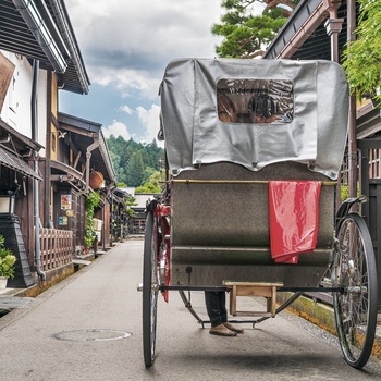 Bydelen Sanmachi Suji i Takayama - Japan