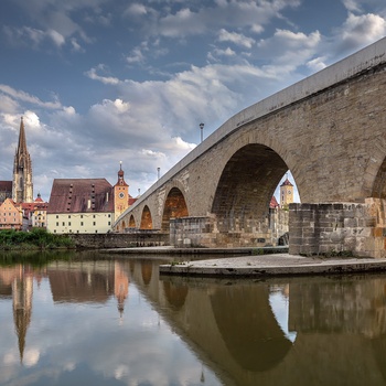 Regensburg i Bayern, Tyskland