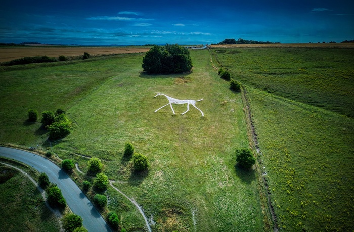 England, Wiltshire - Hackpen White Horse