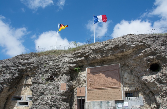 Frankrig, Verdun - indgangen til Fort Douaumont