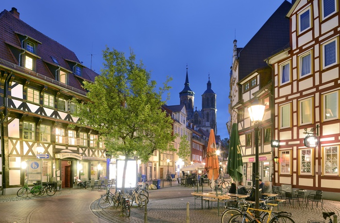 Göttingen Altstadt med St.Johannis Kirch