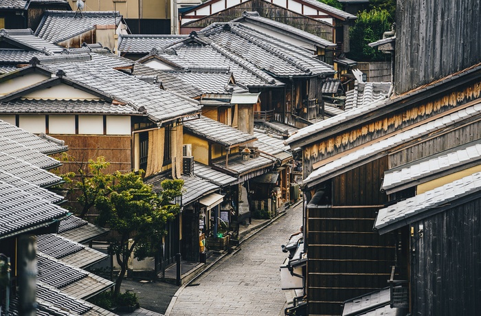 Gion distriktet i Kyoto, Japan - AS