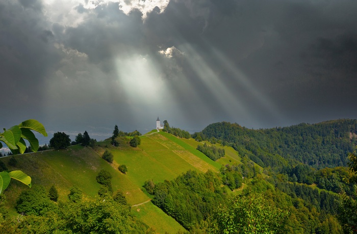 Jamnik Kirke i Slovenien