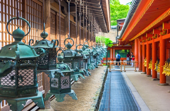 Helligdommen Kasuga Taisha Shrine i Nara, Japan