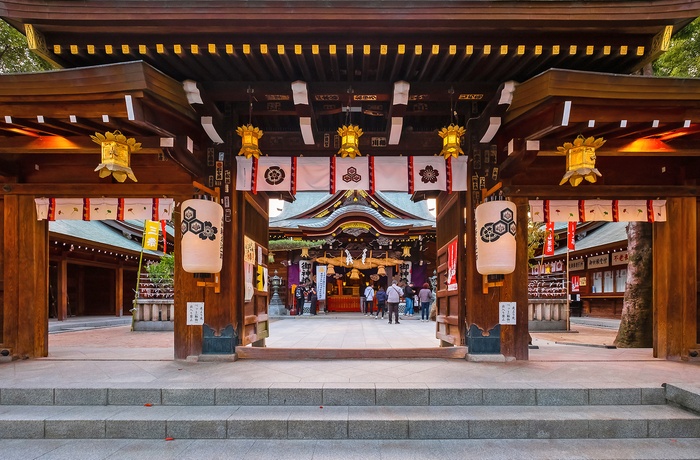 Kushida helligdommen i Fukuoka - Japan