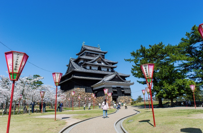 Matsue slot om foråret - det sydlige Japan AS