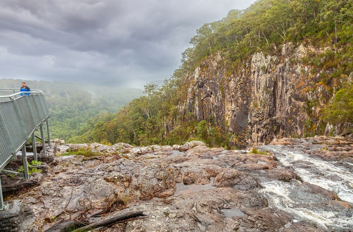 Minyon Falls i Nightcap National Park - NSW, Australien