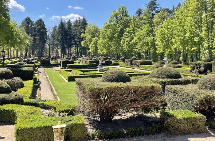 Palaciao Real de La Granja de San Ildefonso - en af slottets smukke haver