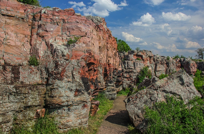 Pipestone National Monument i Minnesota