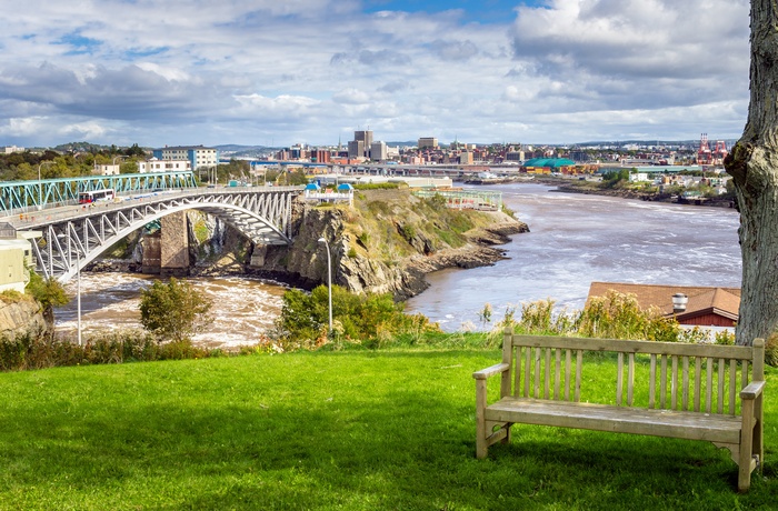 Byen Fredericton er den største by i New Brunswick - Canada