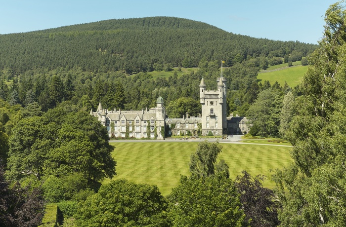 Skotland, Aberdeenshire - den engelske kongefamilies residens i det skotske højland Balmoral Castle  (Foto VisitScotland & Kenny Lam)