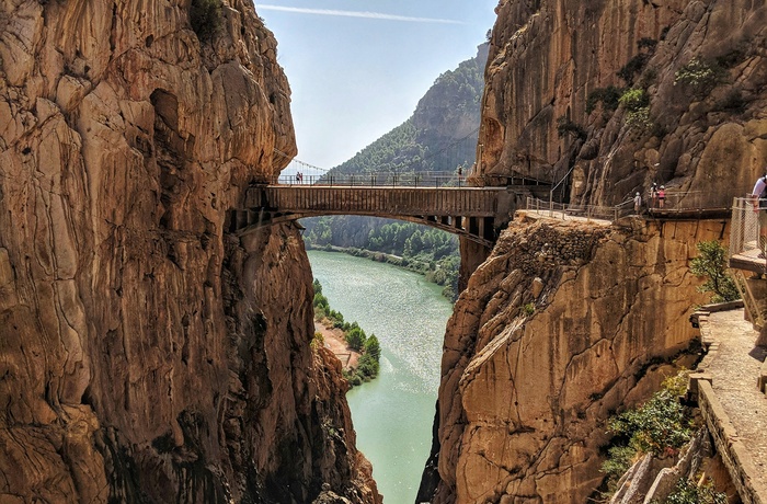 El Caminito del Rey eller The King's Little Path - en vandretur gennem kløften El Chorro, Andalusien - Foto: Vicki Garside Unsplash