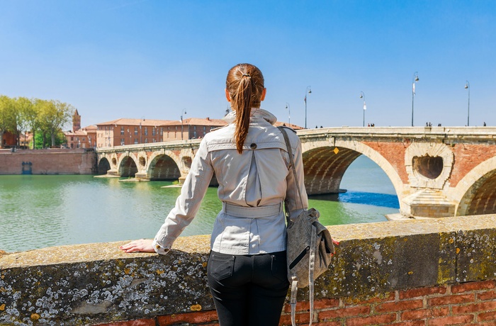 Toulouse - den lyserøde by ved Garonne-floden