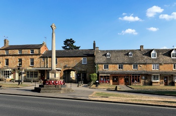 England, Cotswolds, Broadway - mindesmærke for byens faldne under den første verdenskrig