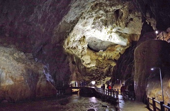 Grotten Akiyoshido Cave - det sydlige Japan