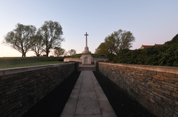 Belgien, Messines Ridge - en krigerkirkegård fra slaget ved Messines Ridge