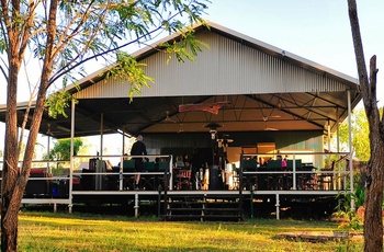 Bell Gorge Wilderness Lodge, dining space - Western Australia