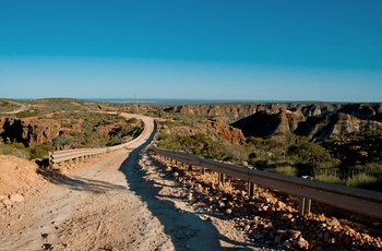 Grusvej til Charles Knife Canyon i Cape Range National Park – Western Australia