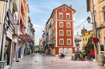 Den gamle bydel i Coimbra, Portugal