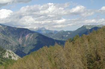 Col de la Couillole i de sydfranske Alper