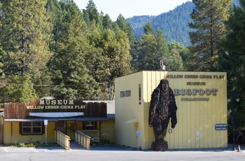 Highway 1 - Bigfoot Museum i Californien