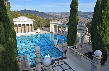 Highway 1 - Hearst Castles swimmingpool i Californien