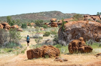 Vandretur ved Karlu Karlu / Devils Marbles i Northern Territory