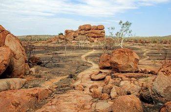 Karlu Karlu / Devils Marbles i Northern Territory