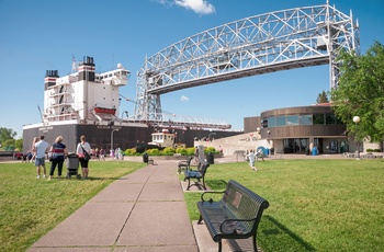 Duluth Lift Bridge i Minnesota, USA