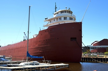 William A Irvin Museums søfragtsskib i Duluth, Minnesota